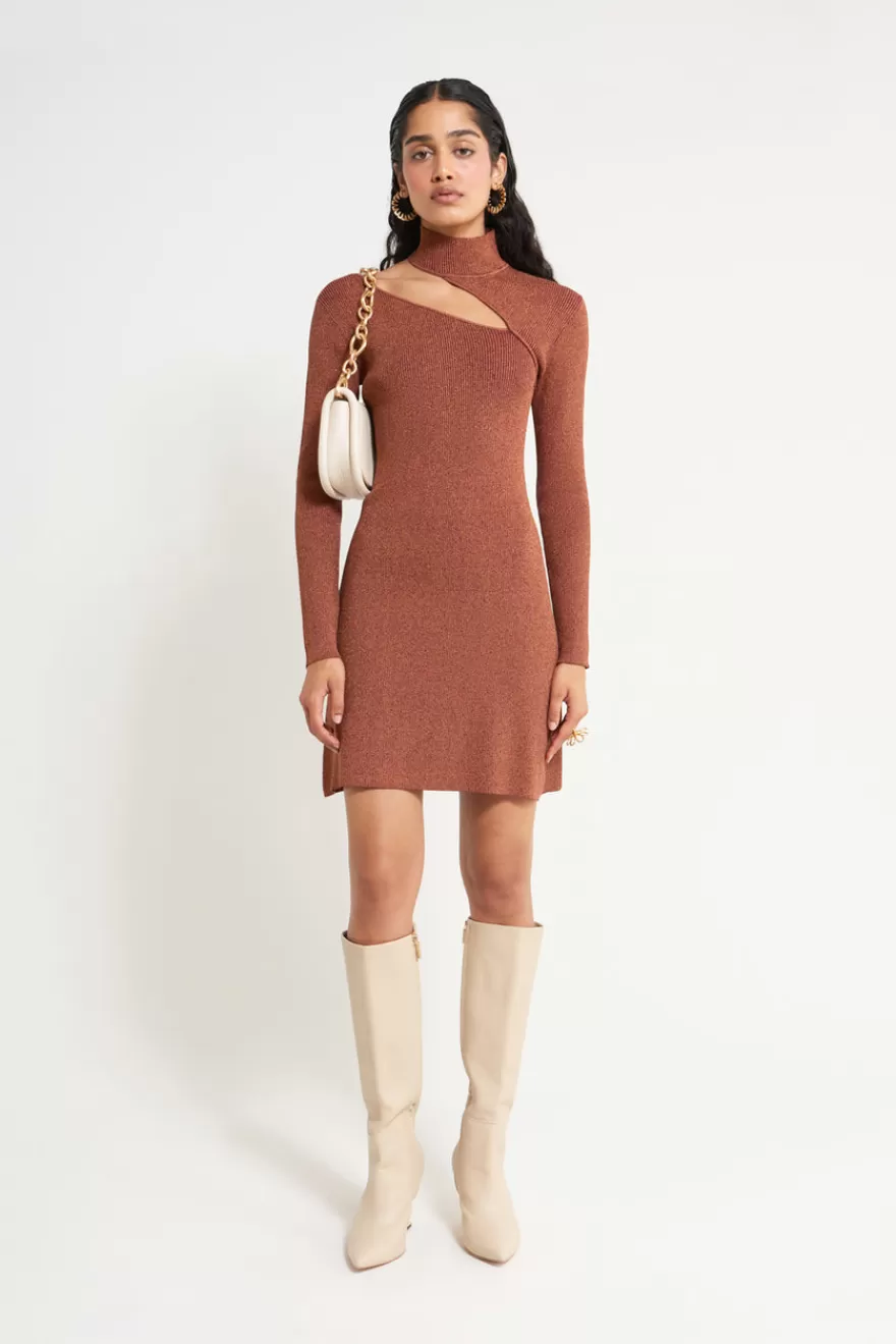 Online Jet Knit Dress Women Dresses