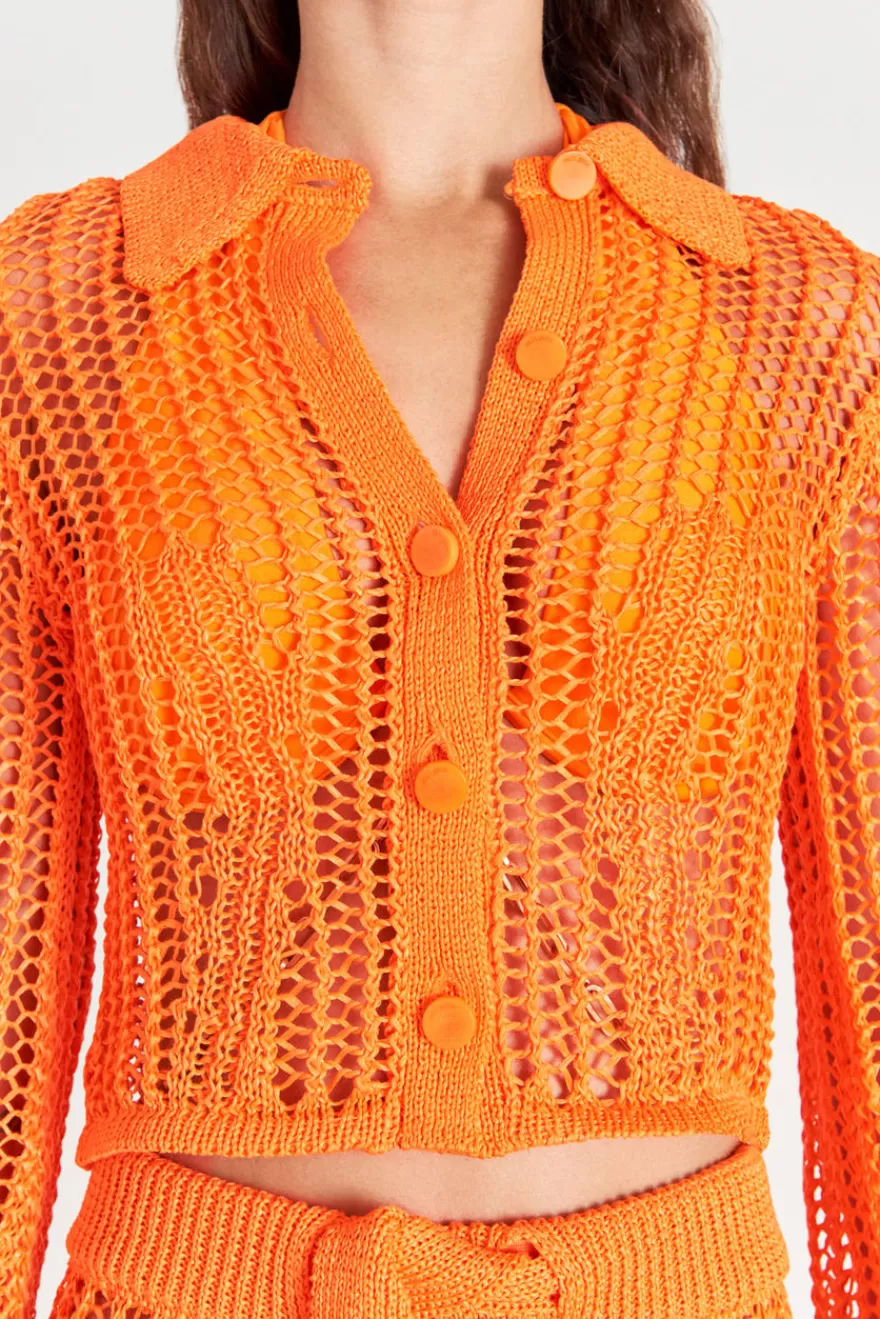 Store Velma Crochet Top Women Cover Ups